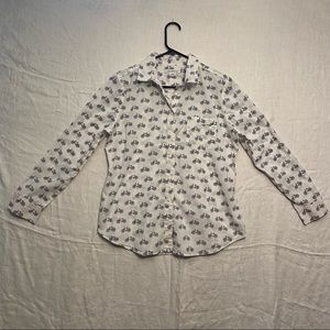 Bicycle print Liz Claiborne size medium